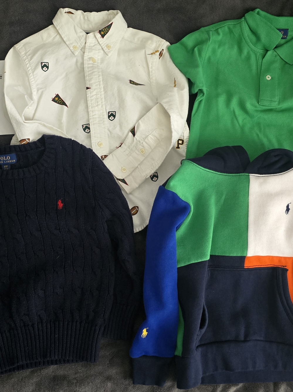 Polo by Ralph Lauren 4 Total 3T Shirts